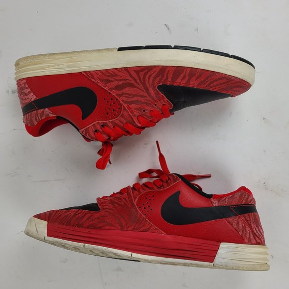2013 Nike SB Low P-Rod 7 Size 11.5 Paul Rodriguez Premium University Red Zebra